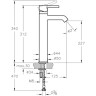 Смеситель для душа VITRA MINIMAX S (высокий) A41990EXP